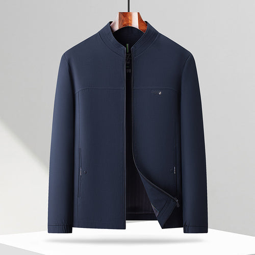 Herren Übergangsjacke mit praktischem Stehkragen und innovativem atmungsaktivem Gewebe Drune