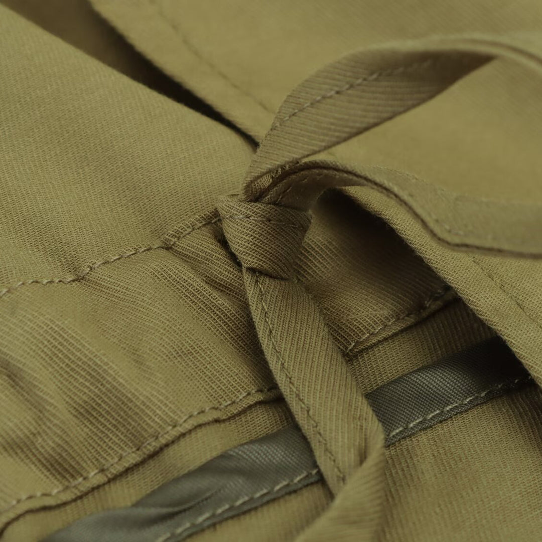 Damen lässige Utility-Jacke mit hohem Kragen und praktischen Taschen Drune