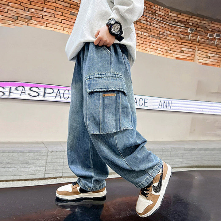 Damen Cargo Jeans mit lässigem Schnitt Drune