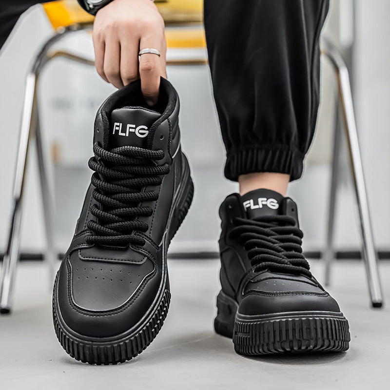 Damen High-Top Sneakers mit gepolsterter Knöchelstütze und rutschfester Sohle Drune