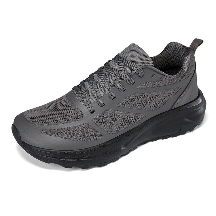 Herren nan gedämpfter Laufsneaker mit stoßdämpfender Zwischensohle und profilierter Gummisohle Drune