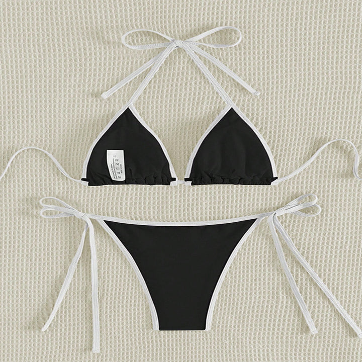 Damen Triangel-Bikini mit verstellbaren Bändern Drune