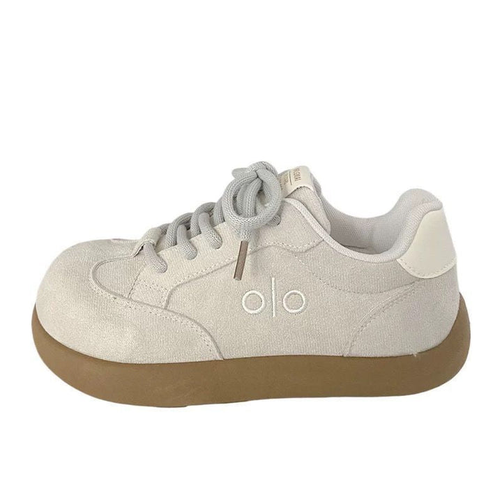 Damen Sneaker mit dicker, flexibler Sohle und atmungsaktivem Obermaterial Drune