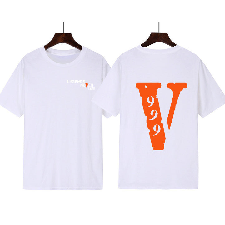 Damen Grafik T-Shirt mit originellem Schriftzug und kreativem Design Drune