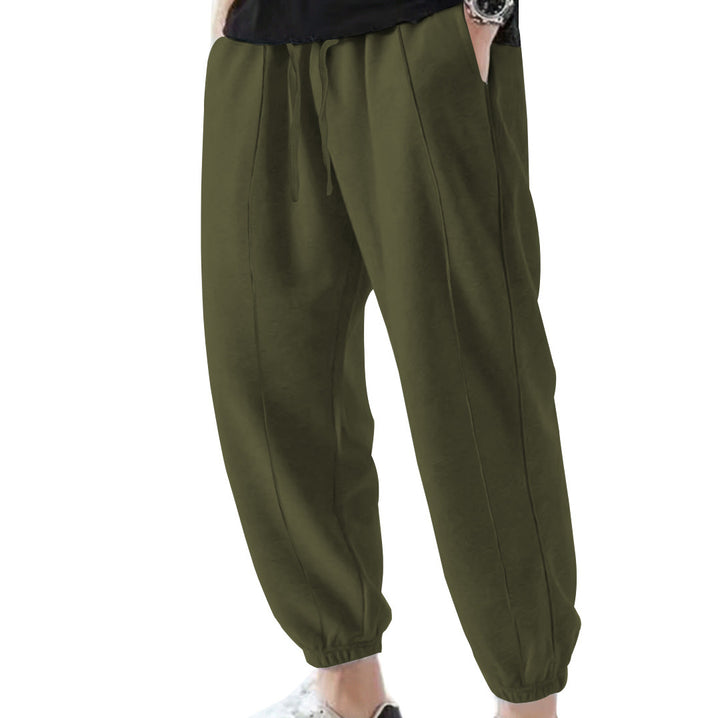 Herren Jogginghose aus atmungsaktivem Material mit verstellbarem Bund Drune