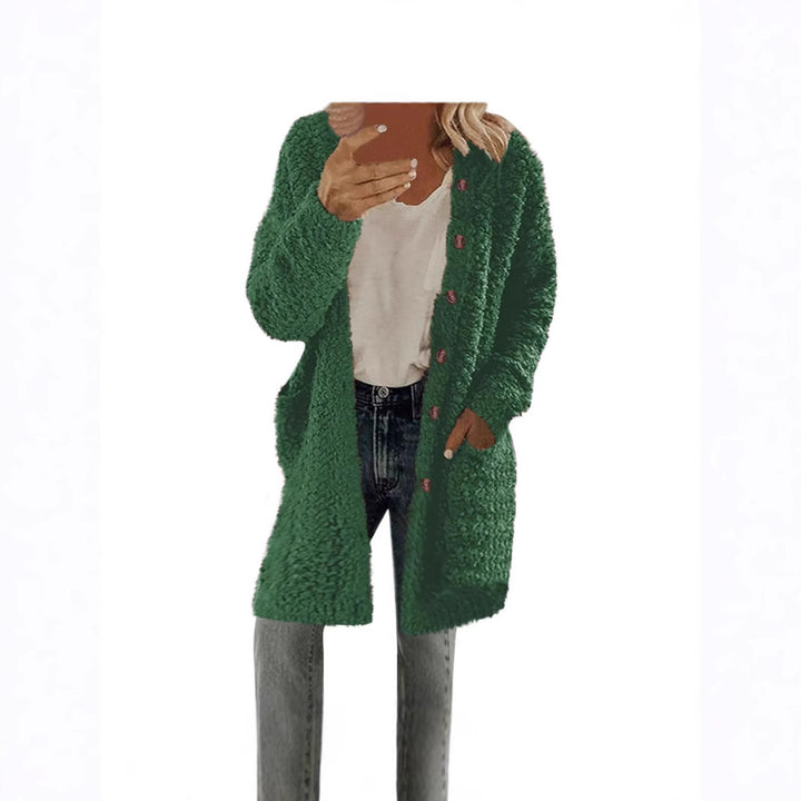 Damen Kuscheliger Cardigan Drune