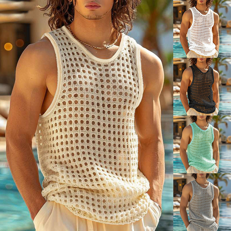 Herren Mesh Sporttanktop Drune