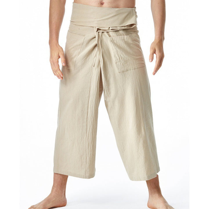 Herren lässige Wickelhosen im modernen Design Drune