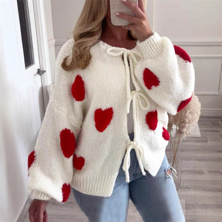 Damen kuscheliger Pullover-Weste Drune
