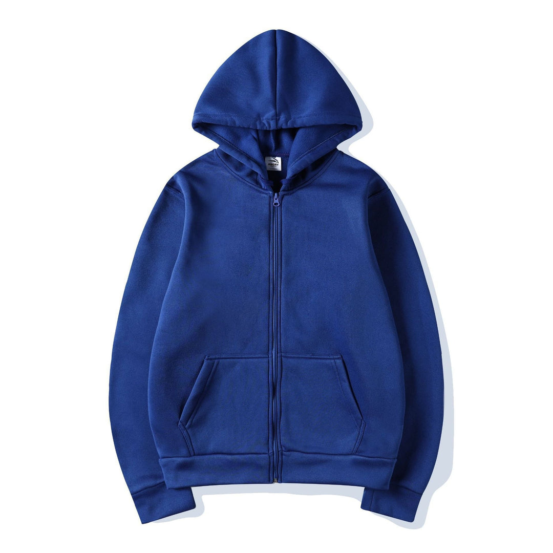 Damen Kapuzensweatshirt mit durchgehendem Reißverschluss und seitlichen Taschen Drune