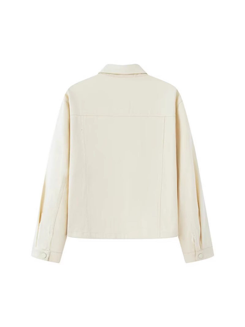 Damen modische Utility-Jacke mit großen Taschen und trendigem Schnitt Drune