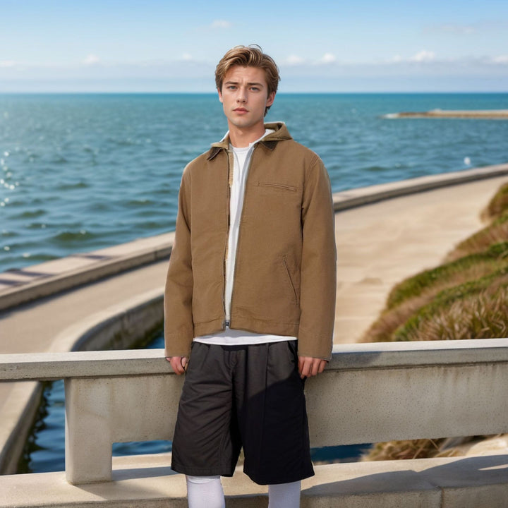 Herren lässige und funktionale Jacke Drune