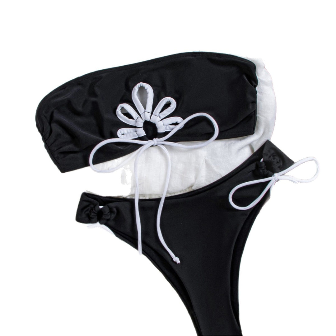 Damen Bikini-Set mit modischem Schnitt und dekorativem Cut-Out Drune