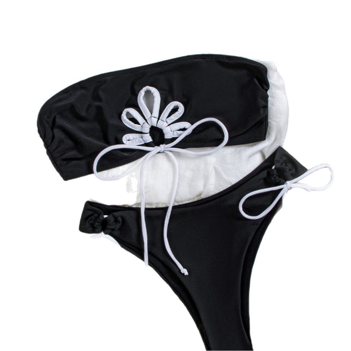 Damen Bikini-Set mit modischem Schnitt und dekorativem Cut-Out Drune