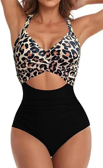 Damen Cut-Out Badeanzug Drune