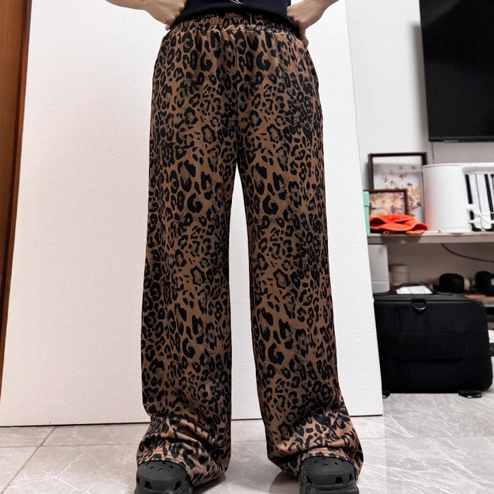 Damen Freizeithose im tierischen Druck Drune