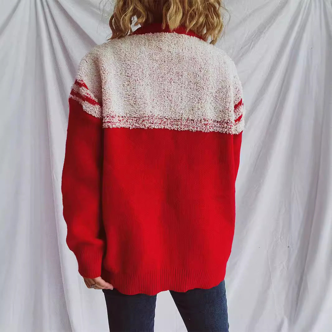 Damen Pullover mit kreativem 3D-Motiv Drune