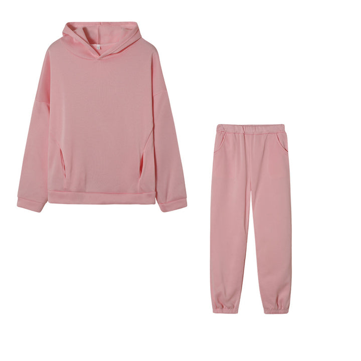Damen Sportliches Hoodie- und Jogginghose-Set Drune