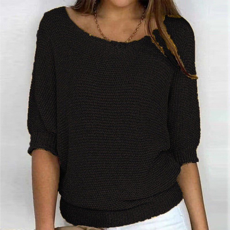 Damen lässiger Pullover Drune