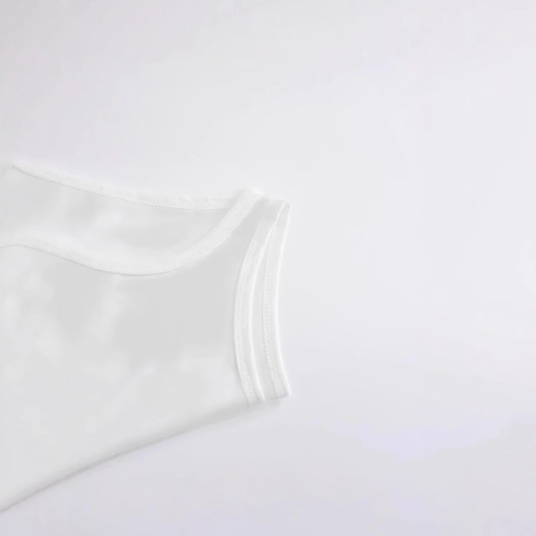 Damen Crop-Top mit frischem Zitronenmotiv und lässigem Schnitt Drune