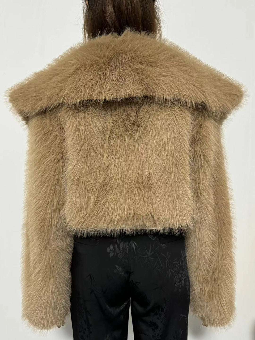 Drune | Kunstpelzjacke - Glamouröse Abendoberbekleidung - Polyester-Mischung - Schicke Winterbekleidung