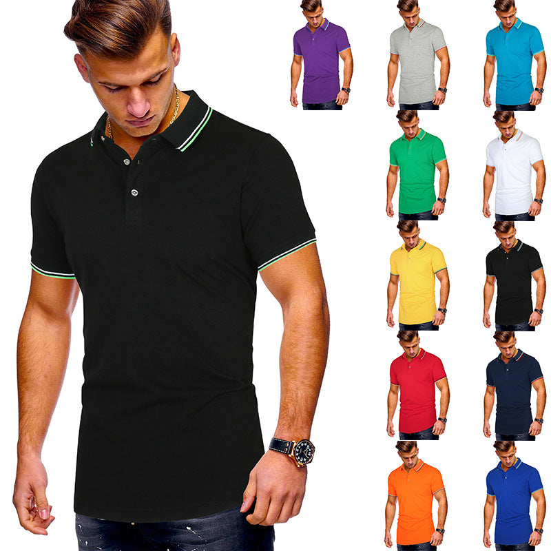 Herren Poloshirt mit modernen Akzenten Drune