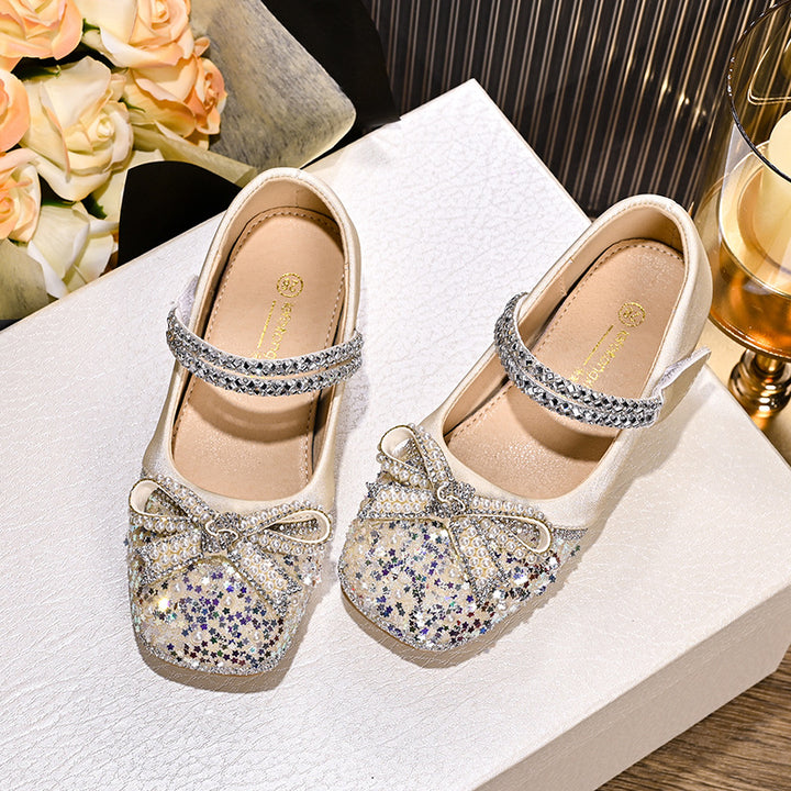 Damen Glitzernde Ballettschuhe Drune