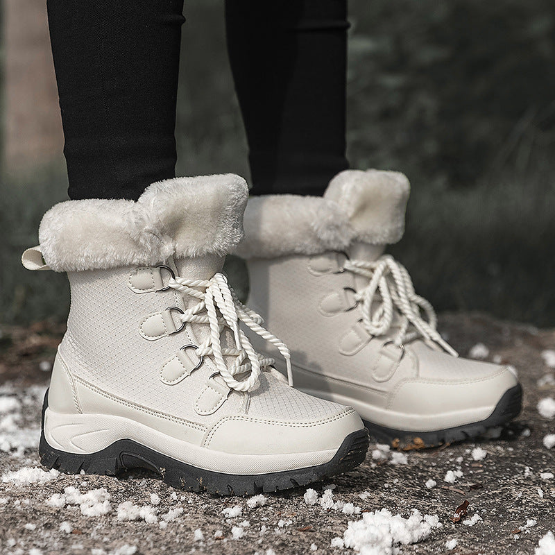 Damen Winterstiefel mit hochwertiger Isolierung und rutschfester Sohle Drune