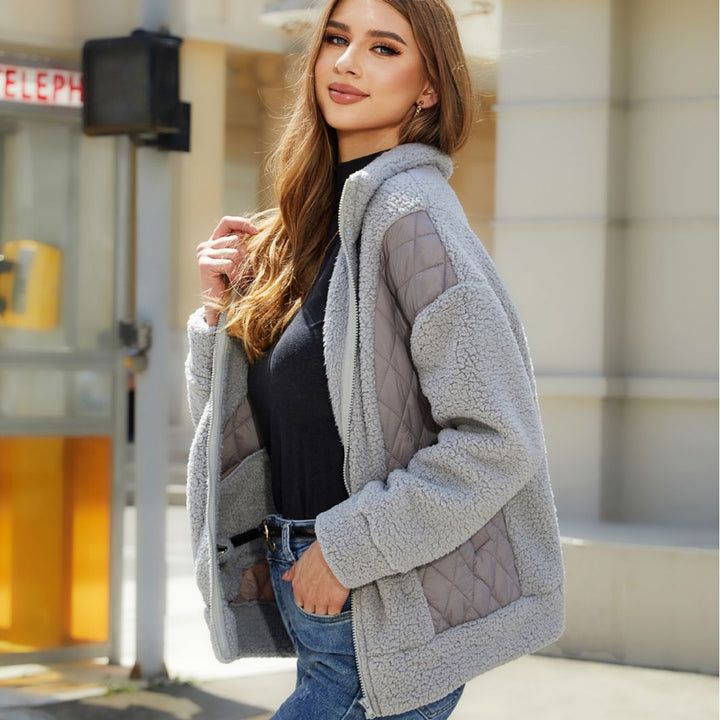 Drune | Fleece-Jacke - Ultra-weicher Komfort - Gemütlicher Sherpa-Mix - Lässige Winteroberbekleidung