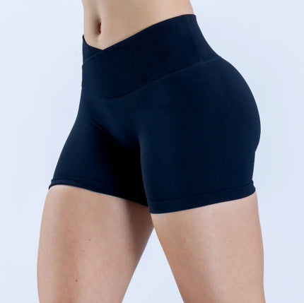 Damen Sportliche Shorts mit hohem Bund und figurformendem Schnitt Drune