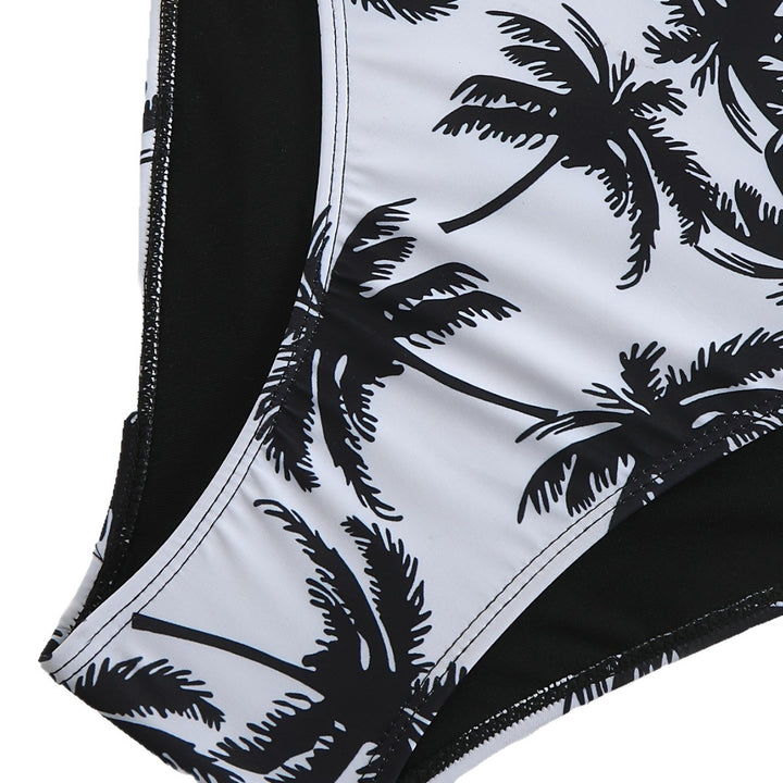 Damen Bikiniset mit Palmenmuster von Drune