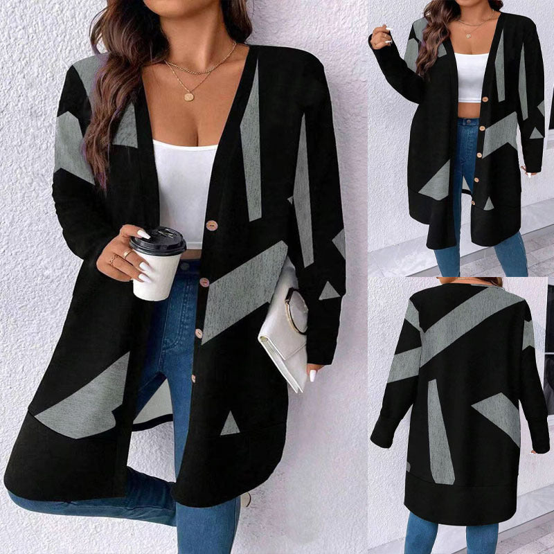 Damen modischer Cardigan Drune