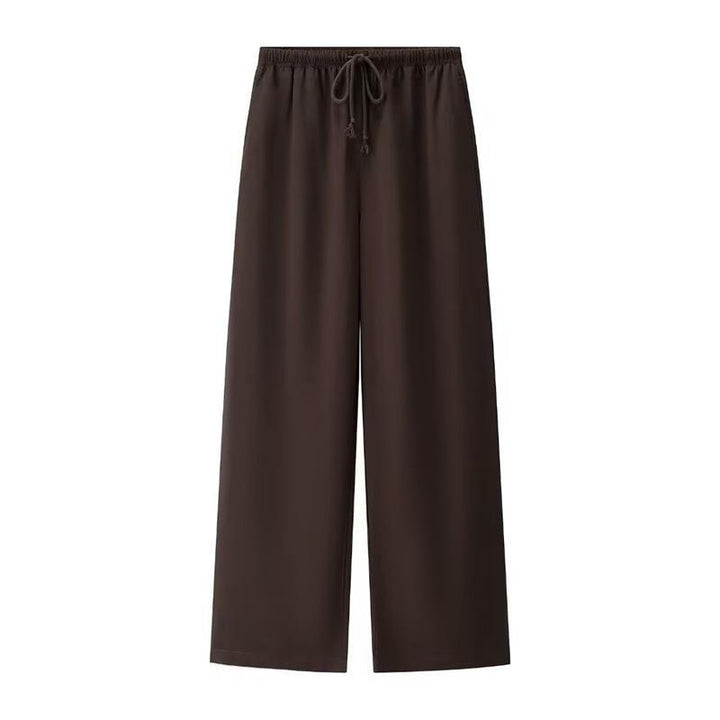 Damen Freizeithose mit weitem Schnitt und komfortablem Gummibund Drune