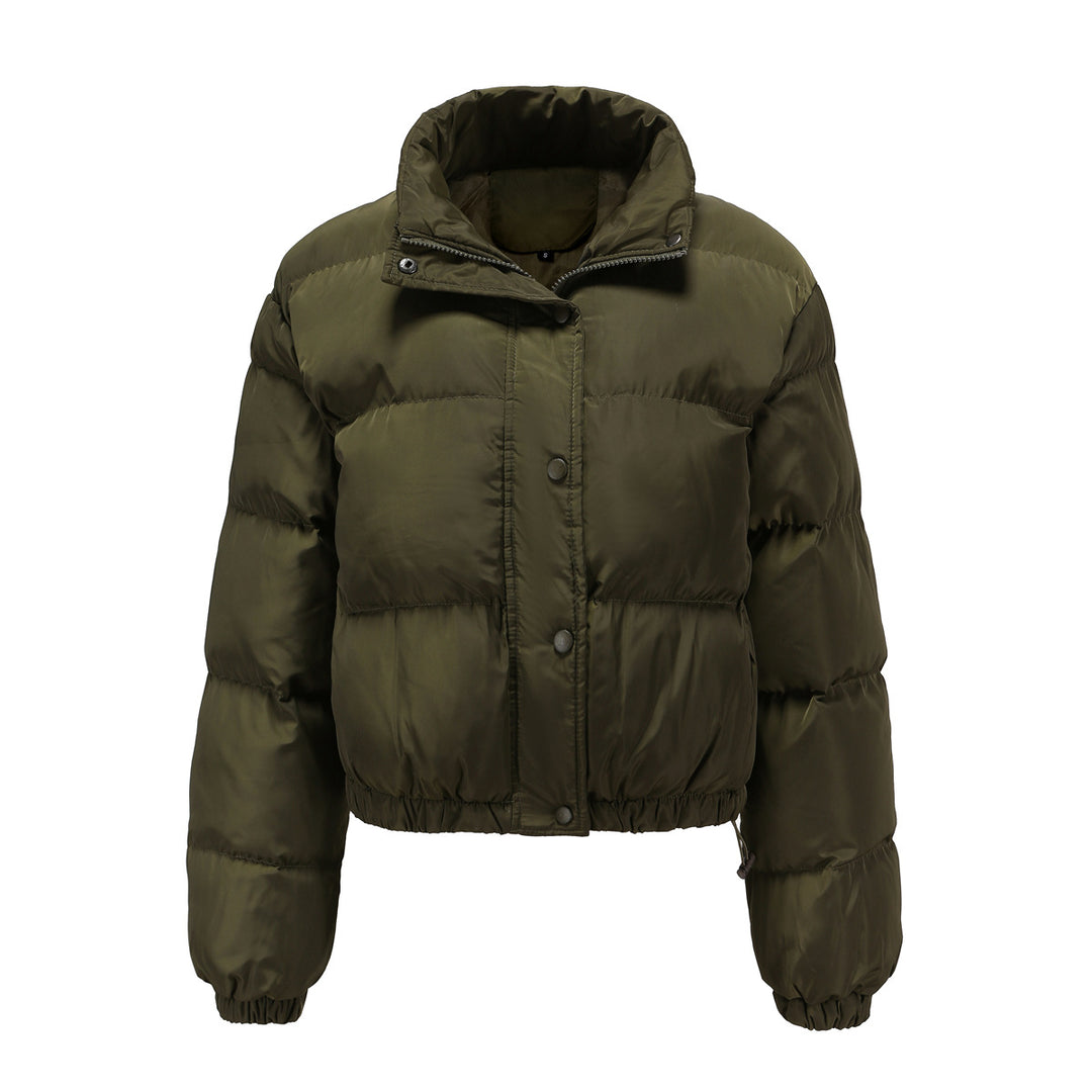 Damen modische kurz geschnittene Steppjacke Drune