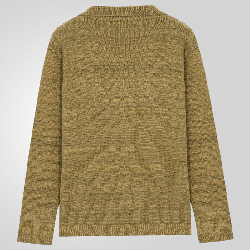 Herren Strickjacke mit Zopfmuster und praktischen Taschen Drune
