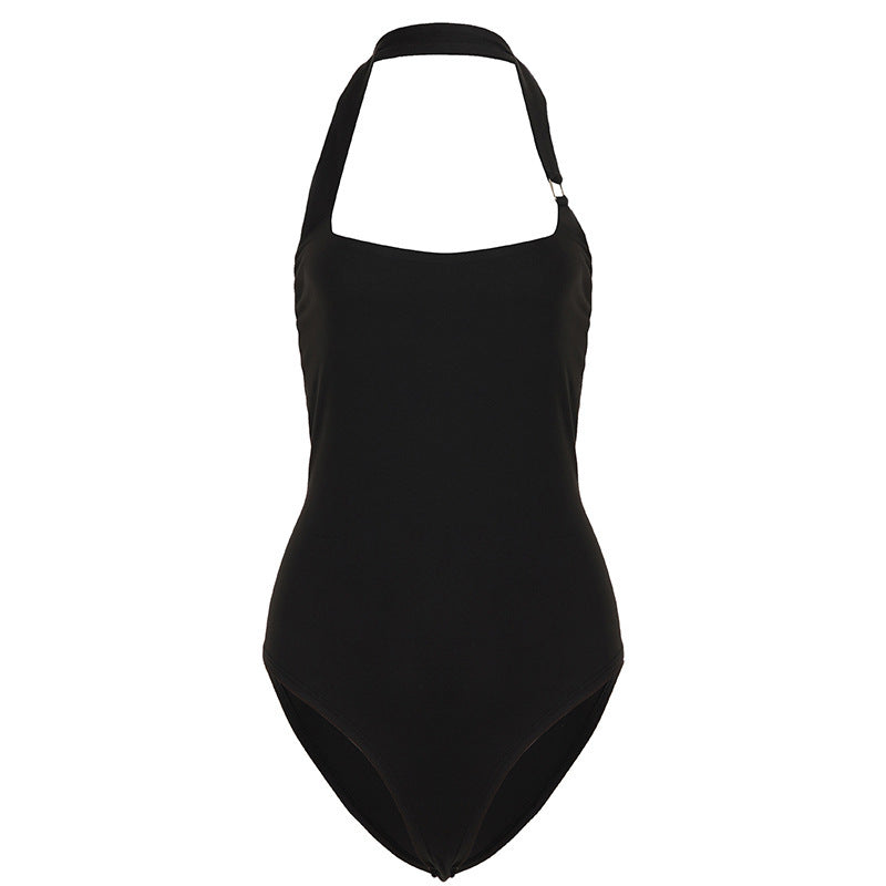 Damen Spaghetti-Trägertop mit eleganten Schnallenakzenten Drune
