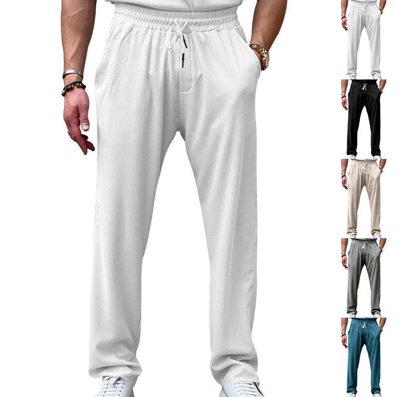 Herren Freizeithose mit elastischem Bund und praktischen Seitentaschen Drune