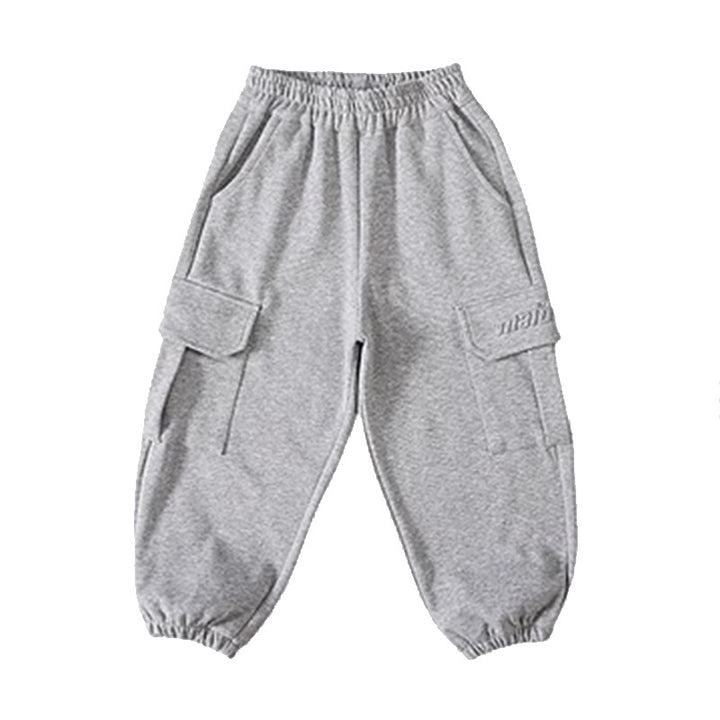 Damen bequeme Cargo-Sweatpants mit praktischen Taschen Drune