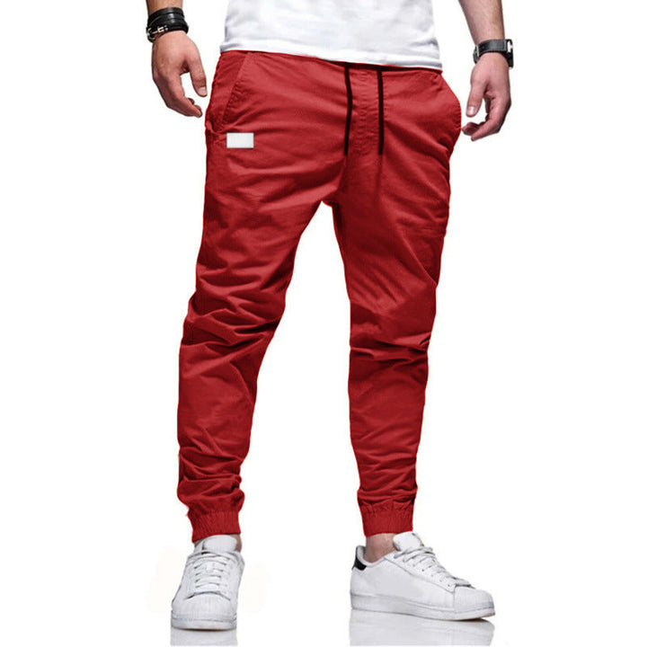 Herren lässige Cargo-Hose mit tapered Schnitt und praktischen Taschen Drune