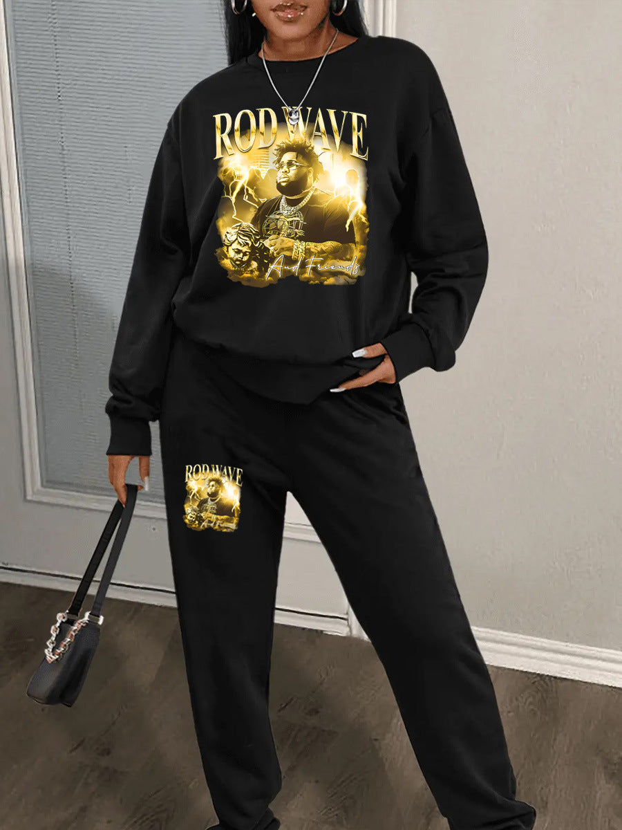 Damen Sweatanzug mit einzigartigen Grafiken Drune