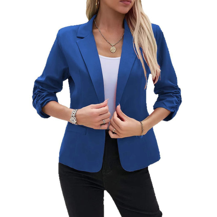 Damen Blazer im eleganten Stil mit raffinierten Puffärmeln Drune