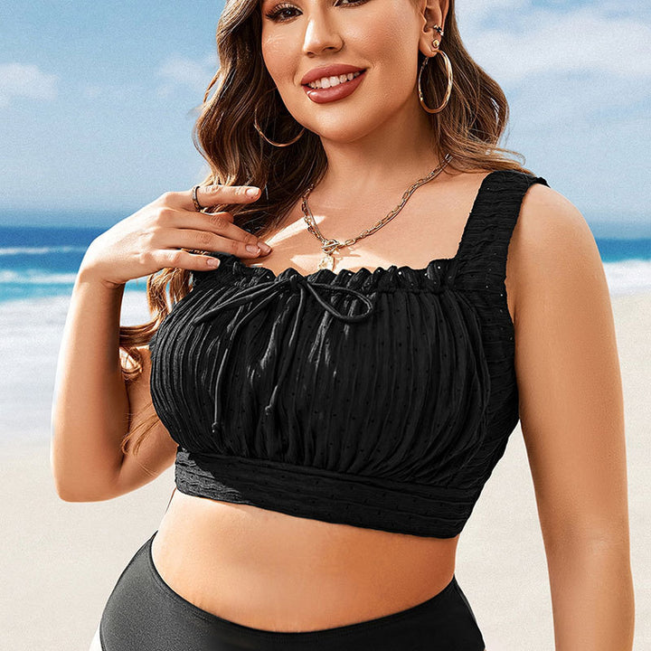 Damen Crop-Top Badeanzug Drune