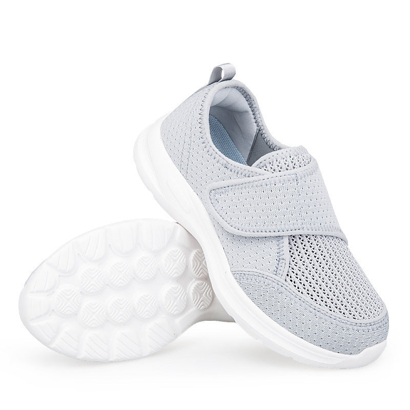 Unisex nan atmungsaktive Komfort-Halbschuh mit Klettverschluss und ergonomischer Dämpfung Drune
