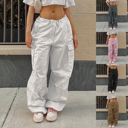 Damen Relaxed Fit Cargo-Hose Drune