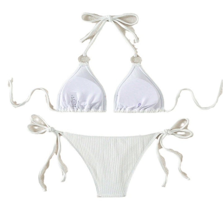 Damen Triangel-Bikini mit modischen Ring-Details Drune