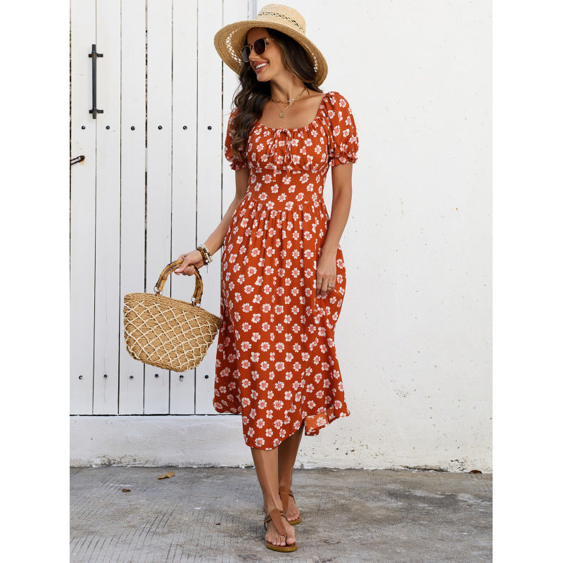 Damen Maxikleid im luftigen Boho-Stil Drune