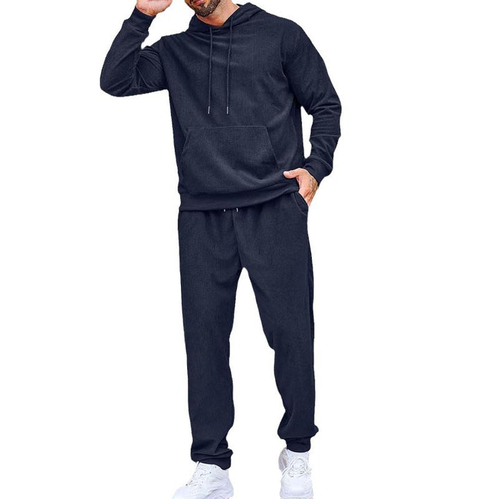 Herren Kapuzenpullover und Jogginghose Set Drune