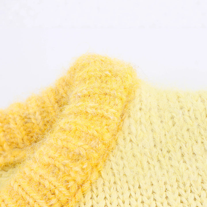 Damen kuschelige Strickjacke mit Schleifenverschluss Drune