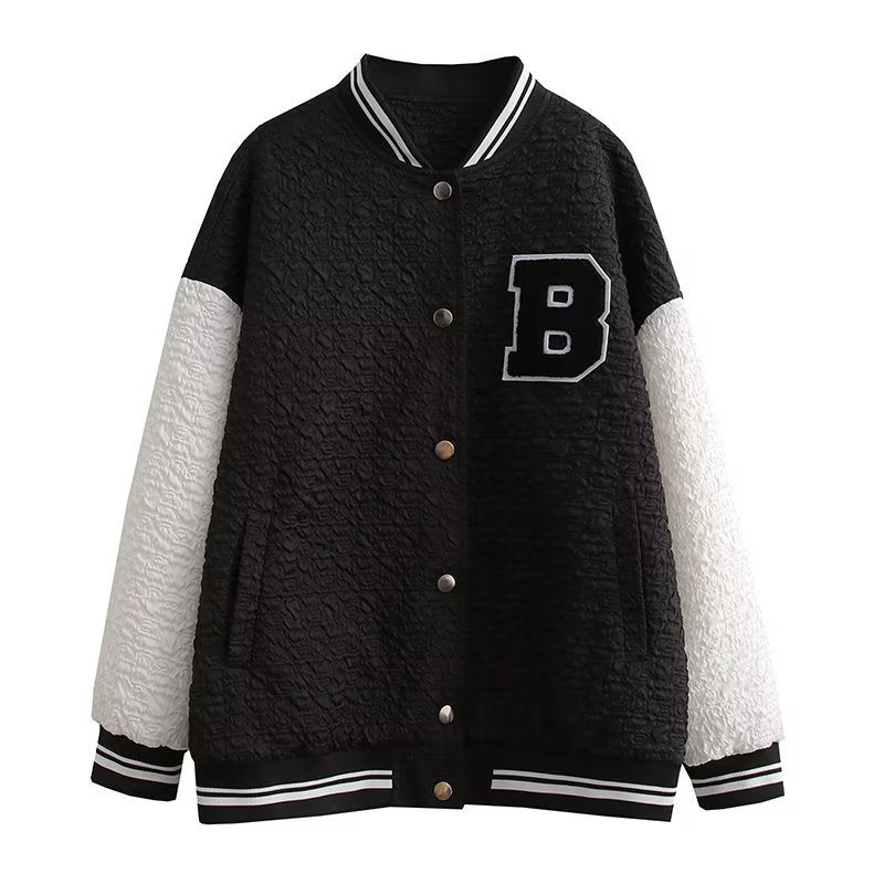 Damen Sportliche Bomberjacke mit strukturiertem Obermaterial und eleganten Details Drune
