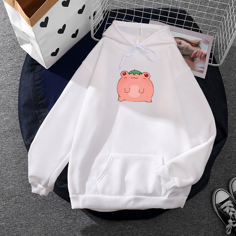 Damen Pullover mit süßem Froschdesign Drune